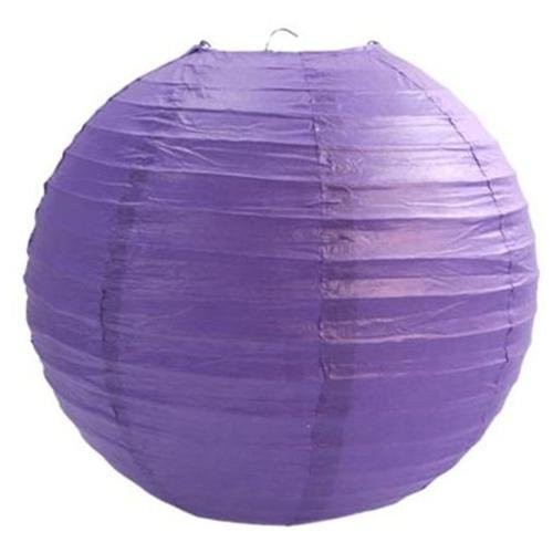 Purple Paper Lantern - 30cm Purple-Paper-Lantern-30cm