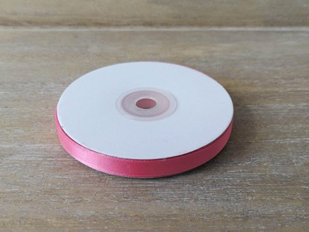 10mm Pink Satin Ribbon - 32m 10PSR