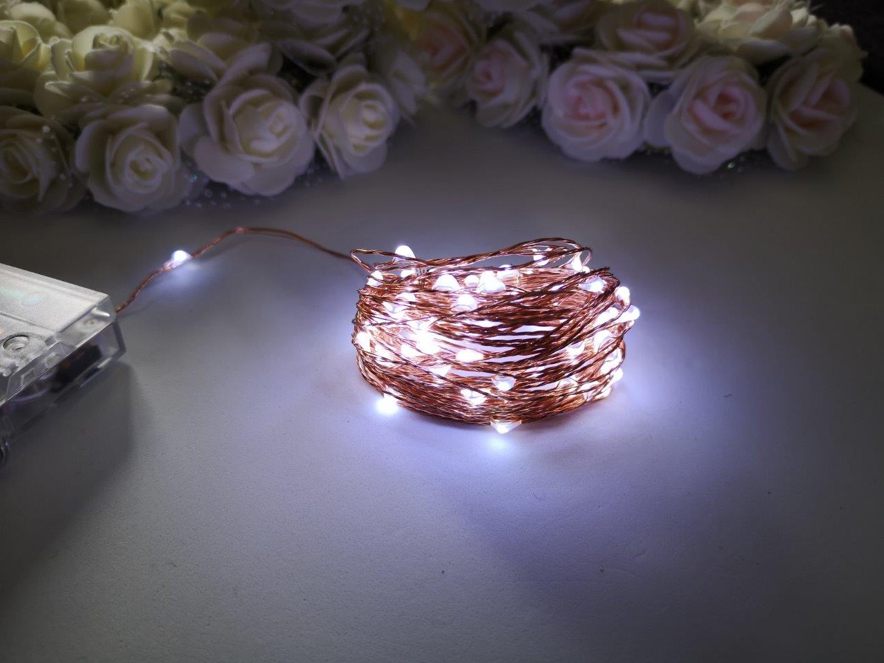 10m Seed Lights Cool White Copper Wire 10m-Seed-Lights-Cool-White-Copper-Wire