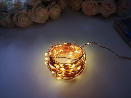 10m Seed Lights Warm White Copper Wire 10m-Seed-Lights-Warm-White-Copper-Wire