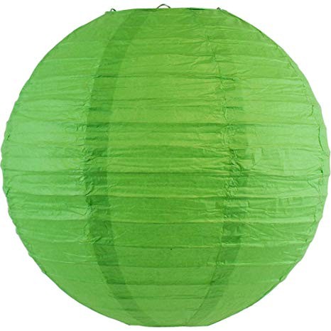 Green Paper Lantern - 30cm Green-Paper-Lantern-30cm