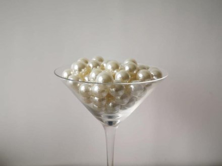 Pearl Vase Fillers - 16mm Pearlivory16