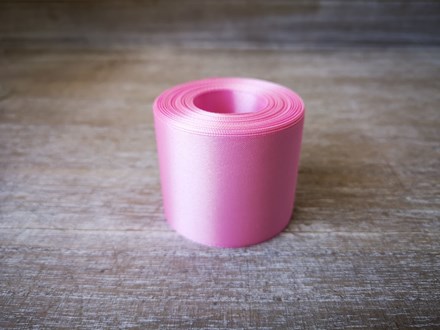Pink Satin Ribbon - 7mtrs Pinksatinribbon7m