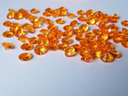 Orange Diamond Confetti 10mm Orange-Diamond-Confetti-10mm