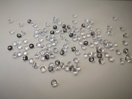Clear Diamond Confetti 6mm CDC60