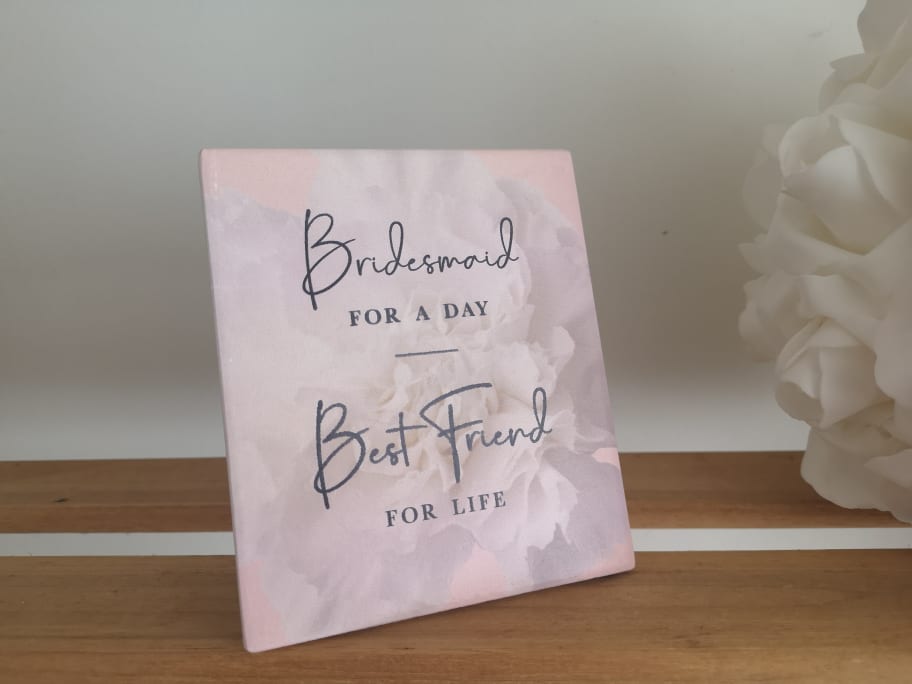 Bridesmaid "Best Friend" Verse WED058
