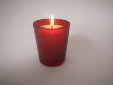 Red Candle Holder Red-Candle-Holder