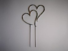 Large Silver Heart Wedding Cake Topper Large-Silver-Heart-Wedding-Cake-Topper---Large