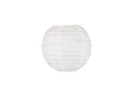 White Paper Lantern 15cm WPL15