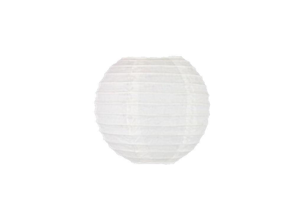 White Paper Lantern 15cm WPL15
