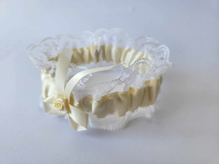 Cream Satin and Lace Garter Cream-Satin-and-lace-Garter